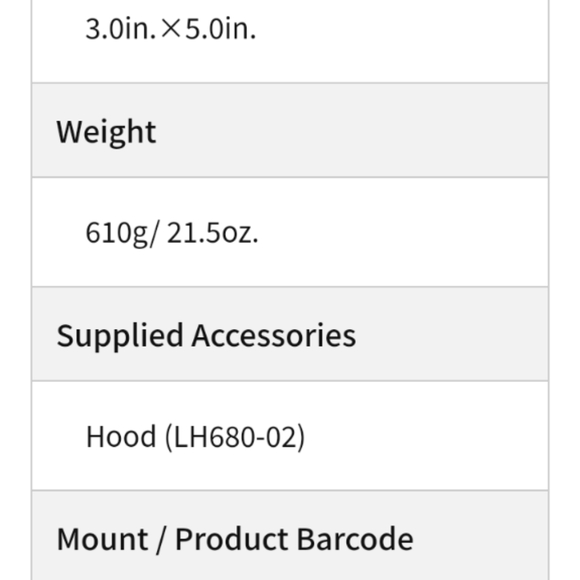 Sigma 70-300mmmF4-6DG OS Optical Stabilizer - Picture 9 of 11